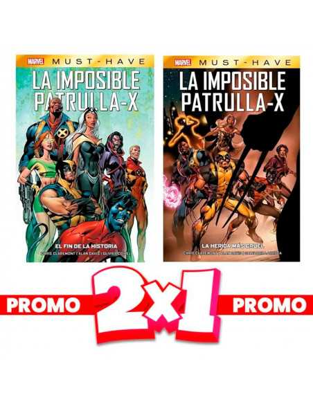 es::Pack Marvel Must-Have. La Imposible Patrulla-X 01 + 02