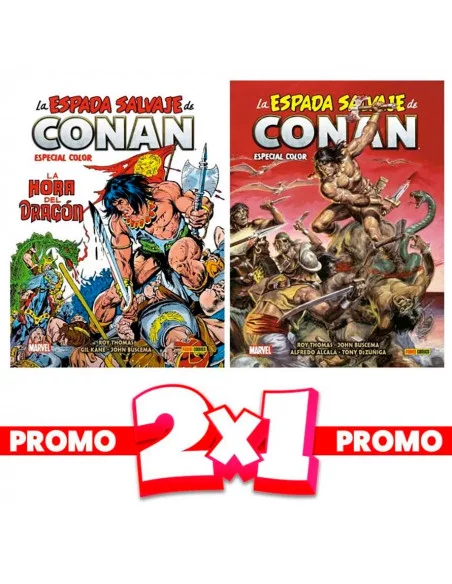 es::Pack Biblioteca Conan. La Espada Salvaje de Conan - Especial Color 01 + 02