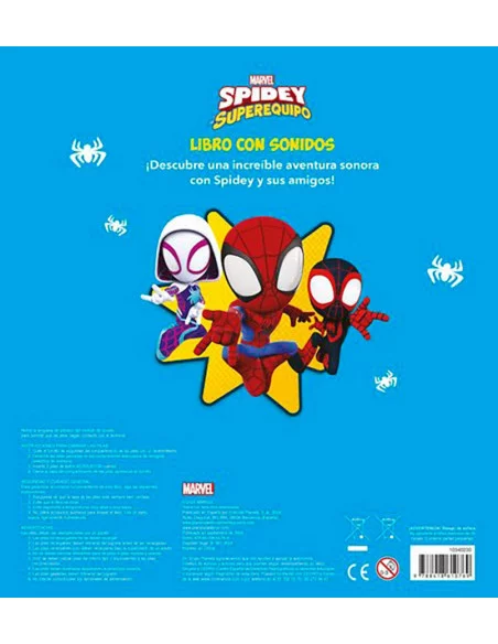 es::Spidey y su superequipo Libro con 10 sonidos