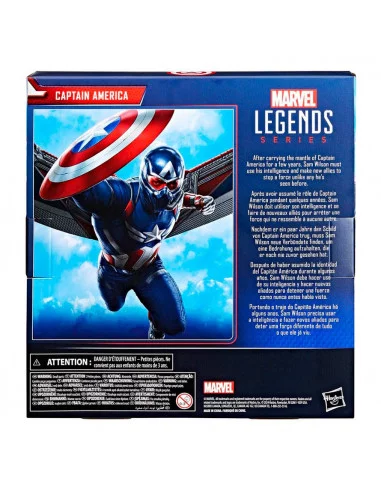 es::Figura Capitán América Marvel Legends (Captain America: Brave New World)