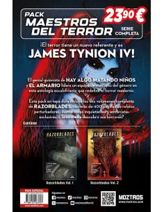 es::Pack Maestros del Terror: James Tynion IV. Razorblades Vol. 01 + 02