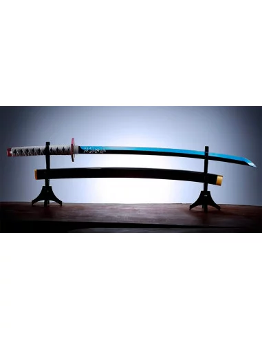 es::Espada Nichirin (Giyu Tomioka) Demon Slayer: Kimetsu no Yaiba Réplica Proplica 1/1