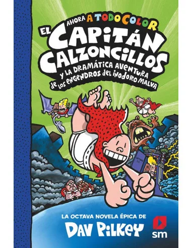 es::El Capitán Calzoncillos y la dramática aventura de los engendros del inodoro malva