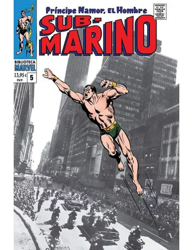 es::Biblioteca Marvel. Namor, el Hombre Submarino 04. 1968