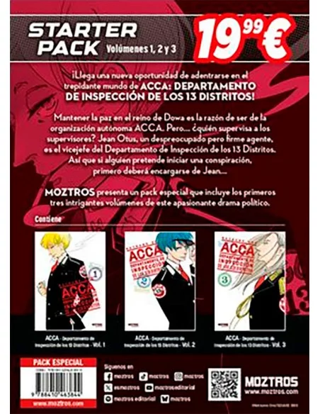 es::Starter Pack ACCA Departamento de Inspección de los 13 Distritos (Vol. 1 a 3)