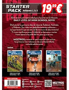 es::Starter Pack Daily Lives of High School Boys (Vol. 01 a 03)