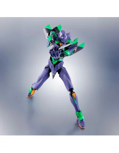 es::Evangelion Figura EVA-01 Test Type With The Spear of Cassius Renewal Color (Thrice Upon a time) 17cmAnniversary