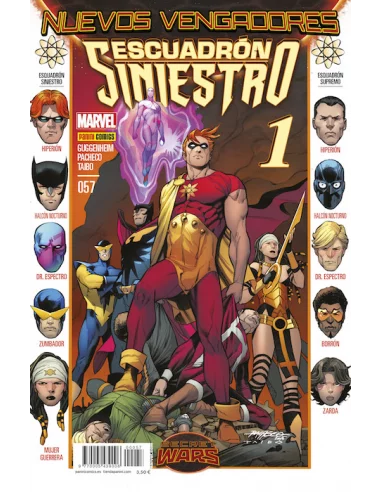 es::Los Nuevos Vengadores v2, 57. Escuadrón Siniestro - Secret Wars