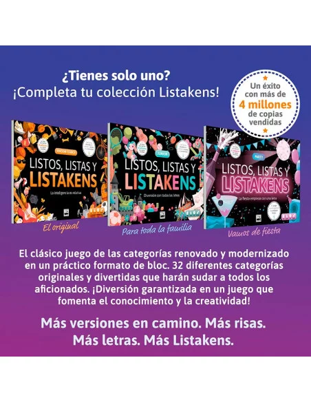 es::Listos, listas y Listakens. Junior