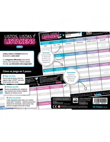 es::Listos, listas y Listakens. Party