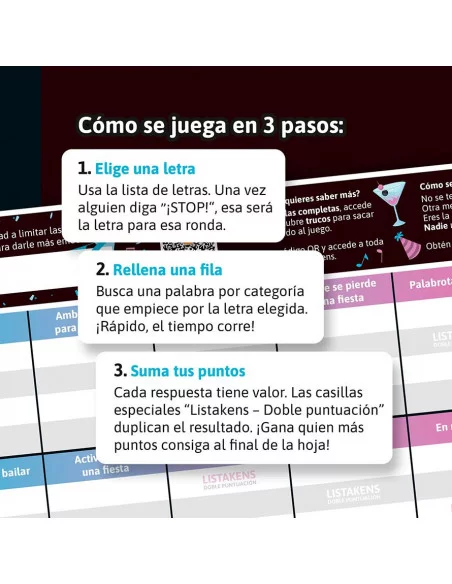es::Listos, listas y Listakens. Party
