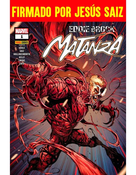 es::Eddie Brock: Matanza 01 (Firmado por Jesús Saiz)