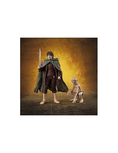 es::Figuras Frodo Baggins & Gollum S.H. Figuarts El Señor de los Anillos: La Compañía del Anillo