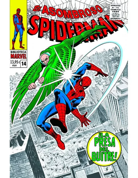 es::Biblioteca Marvel. El Asombroso Spiderman 14. 1968