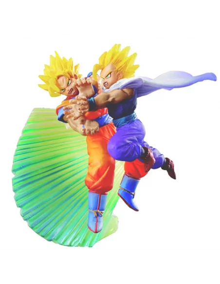 es::Dragon Ball Z Son Goku y Son Gohan Dracap Memorial Figura 13 cm Limited Version.