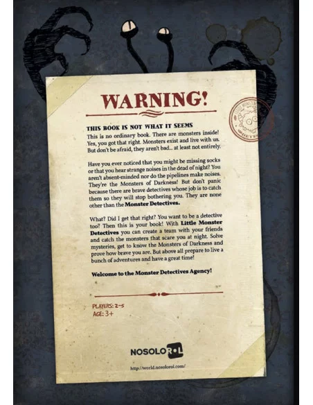 es::Little Monster Detectives - Juego de rol en inglés