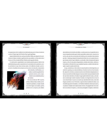 es::La llamada de Cthulhu y El color que cayó del cielo