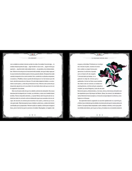 es::La llamada de Cthulhu y El color que cayó del cielo