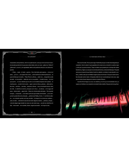 es::La llamada de Cthulhu y El color que cayó del cielo