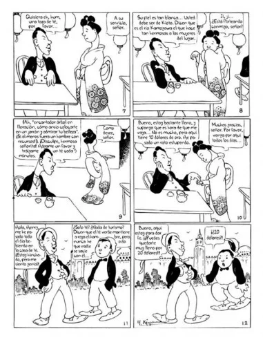 es::El manga de los cuatro inmigrantes