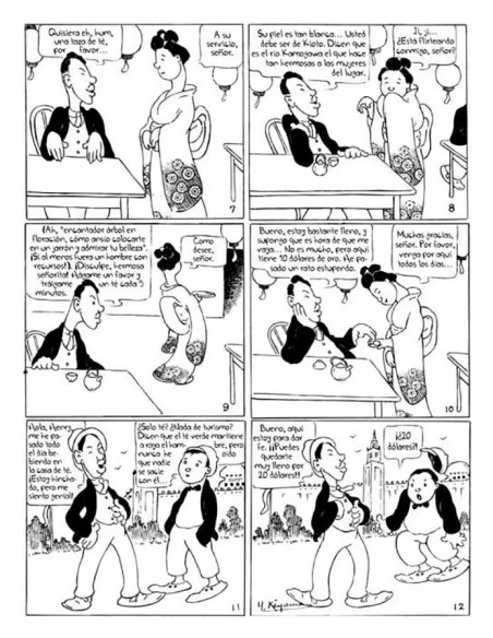 es::El manga de los cuatro inmigrantes