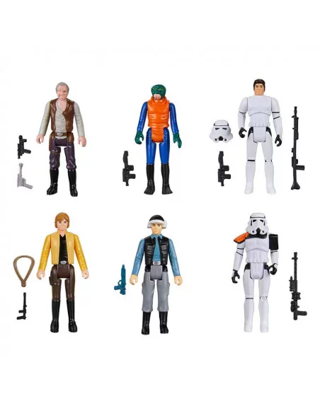 es::Pack 6 figuras Star Wars A New Hope Retro Collecion