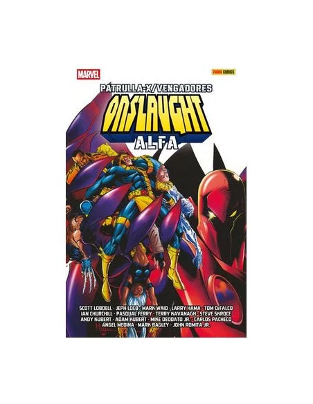 es::Patrulla-X / Vengadores: Onslaught Alfa (Marvel Omnibus)