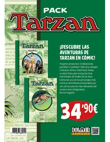 es::Pack Tarzán Dolmen Editorial
