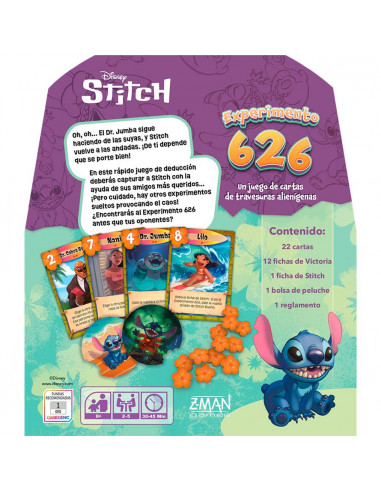 es::Disney Stitch. Experimento 626
