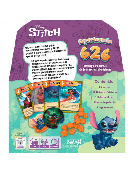 es::Disney Stitch. Experimento 626