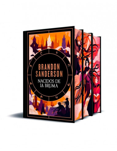 es::Estuche Mistborn 1, 2 y 3. Nacidos de la Bruma. Edición Limitada con Cantos Tintados