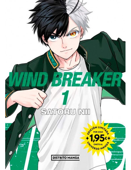 es::Wind Breaker Vol. 01 (Edición limitada Universo Manga)