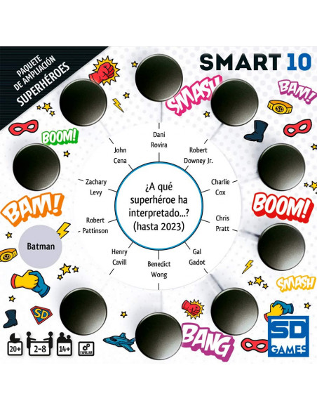 es::Smart 10: Superhéroes