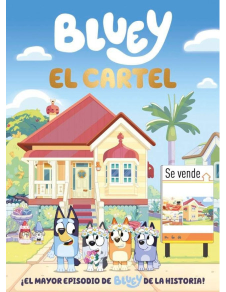 es::Bluey. El cartel