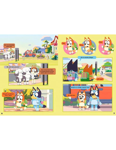 es::Bluey. El cartel