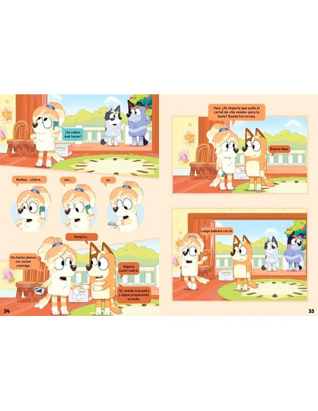 es::Bluey. El cartel