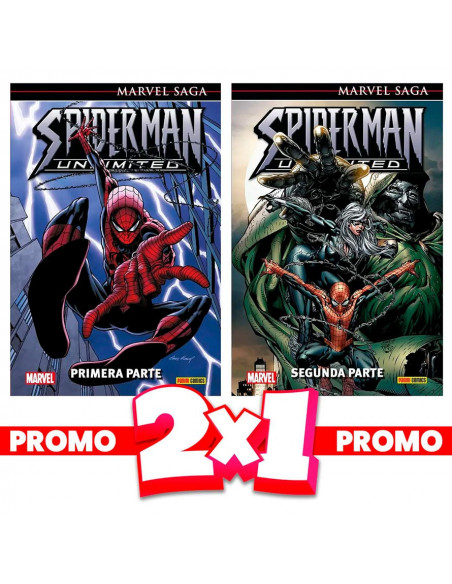 es::Pack Marvel Saga. Spiderman Unlimited 1 y 2