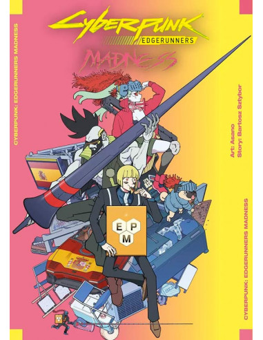 es::Cyberpunk Edgerunners: Madness 01 (Portada Alternativa)