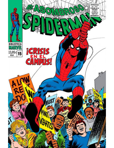 es::Biblioteca Marvel. El Asombroso Spiderman 15. 1968-69
