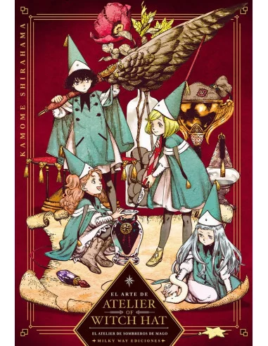 El arte de Atelier of Witch Hat