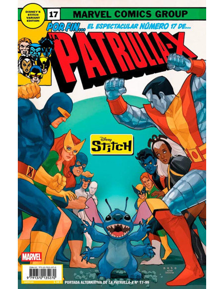 es::Patrulla-X 17 (99) (Portada Alternativa Disney Stitch)