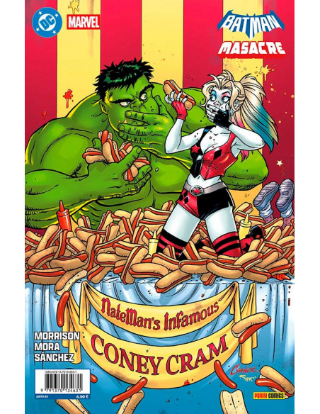 es::Marvel/DC: Batman/Masacre (Portada Alternativa de Amanda Conner)