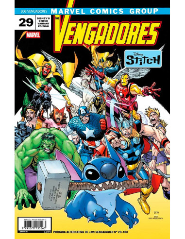es::Los Vengadores 29 (183) (Portada alternativa Disney Stitch)