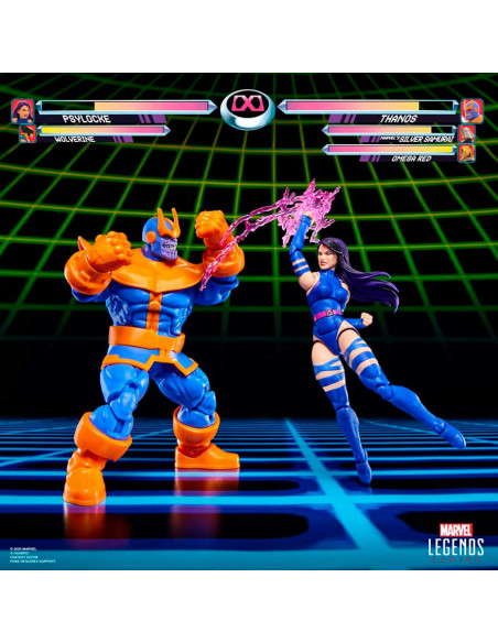 es::Figuras Captain Psylocke vs Thanos (Gamerverse) Marvel Legends