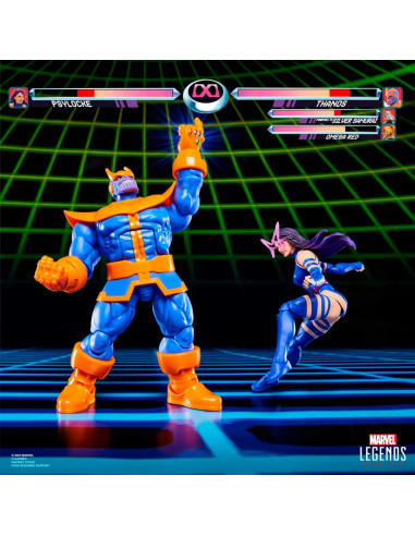 es::Figuras Captain Psylocke vs Thanos (Gamerverse) Marvel Legends