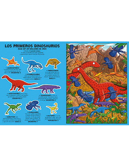 es::¿Dónde está el dinosaurio?