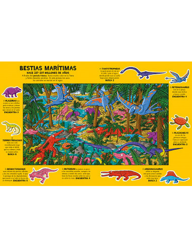 es::¿Dónde está el dinosaurio?