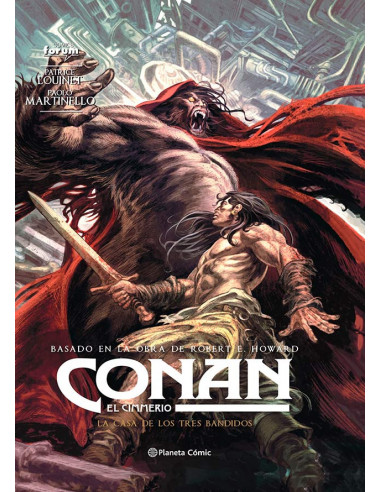 es::Conan: El cimmerio 10. La casa de los tres bandidos.