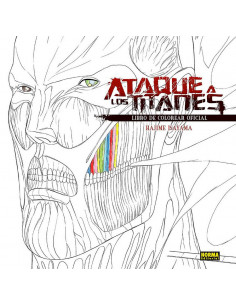 es::Ataque a los Titanes. Libro de colorear oficial 02