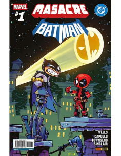 es::Marvel/DC: Masacre/Batman 01 (Portada Skottie Young)